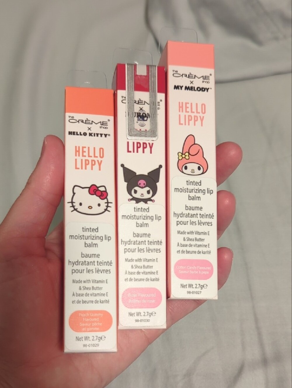 Crème X Hello Kitty Lip Balm Tints
